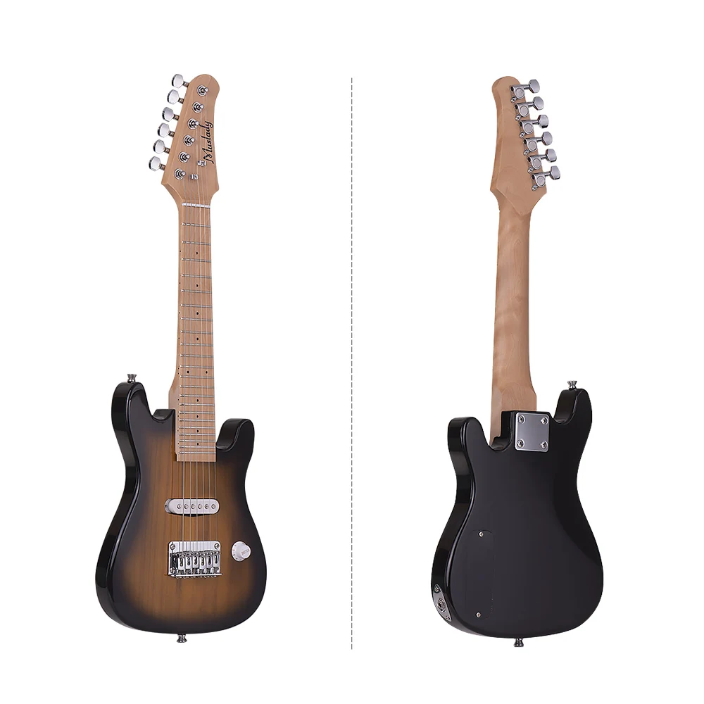 Набор для электрогитары Muslady 28 дюймов корпус из клена и пенополистирола с сумкой