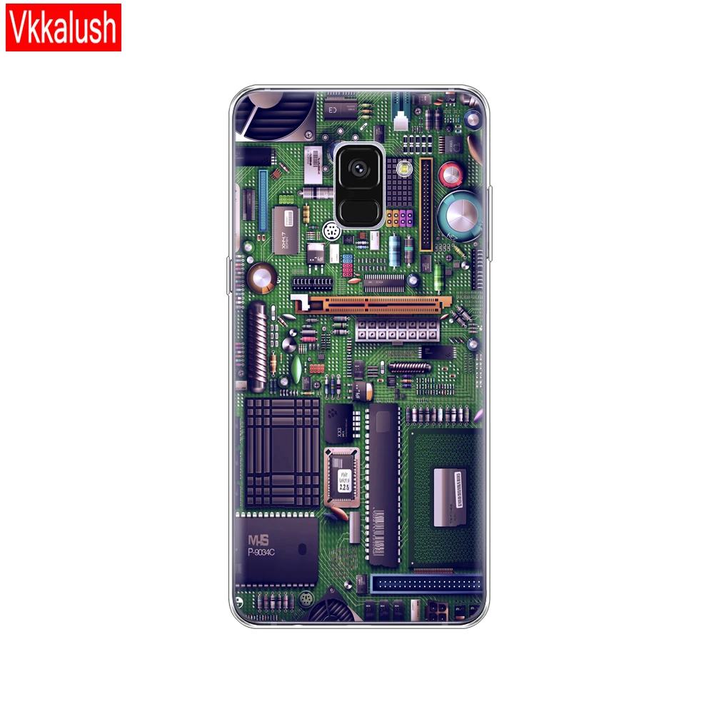 80083 Силиконовый чехол для samsung Galaxy A8 A530 A530F чехол мягкий Tpu чехол для телефона для samsung A8 Plus A730 A730F чехол прозрачная сумка - Цвет: 80083