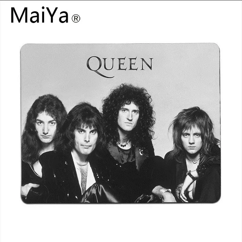 Maiya высококачественный игровой коврик для мыши Queen Freddie Mercury из натурального