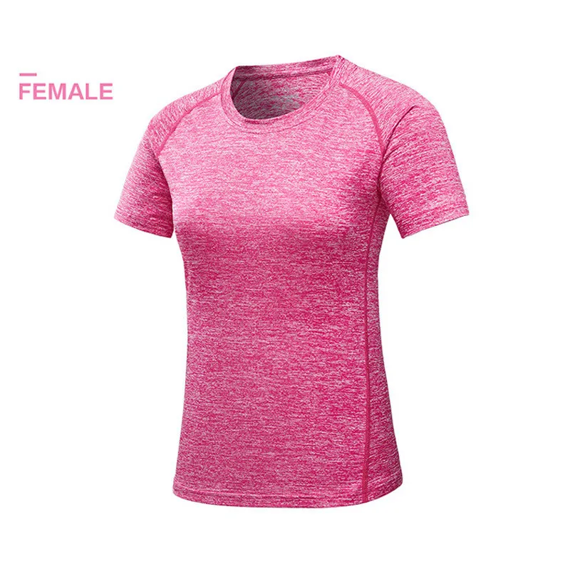 Летние Повседневное Для женщин спортивные футболки быстросохнущая свет тонкие