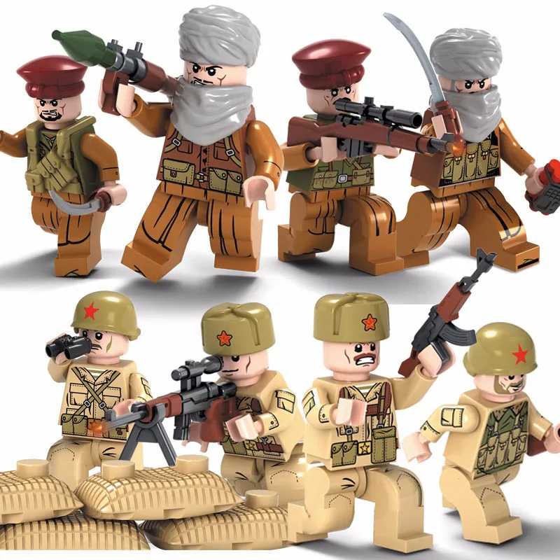 Kitoz новые военные строительные блоки Вторая мировая война WW2 советские VS