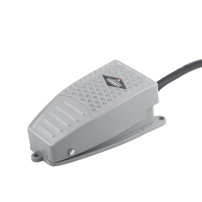 Бесплатная доставка нескользящим металл мгновенный электроэнергии педаль серый