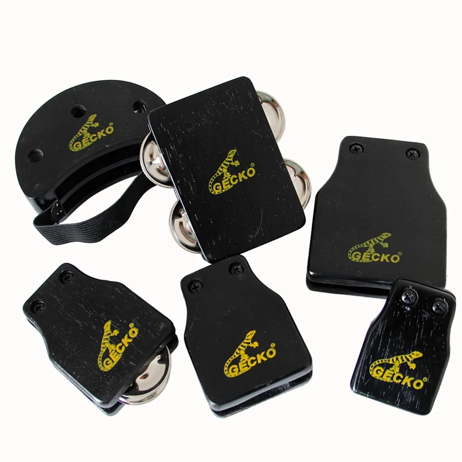 Серия GK черный Тайланд резиновая древесина ящик компаньона барабанные