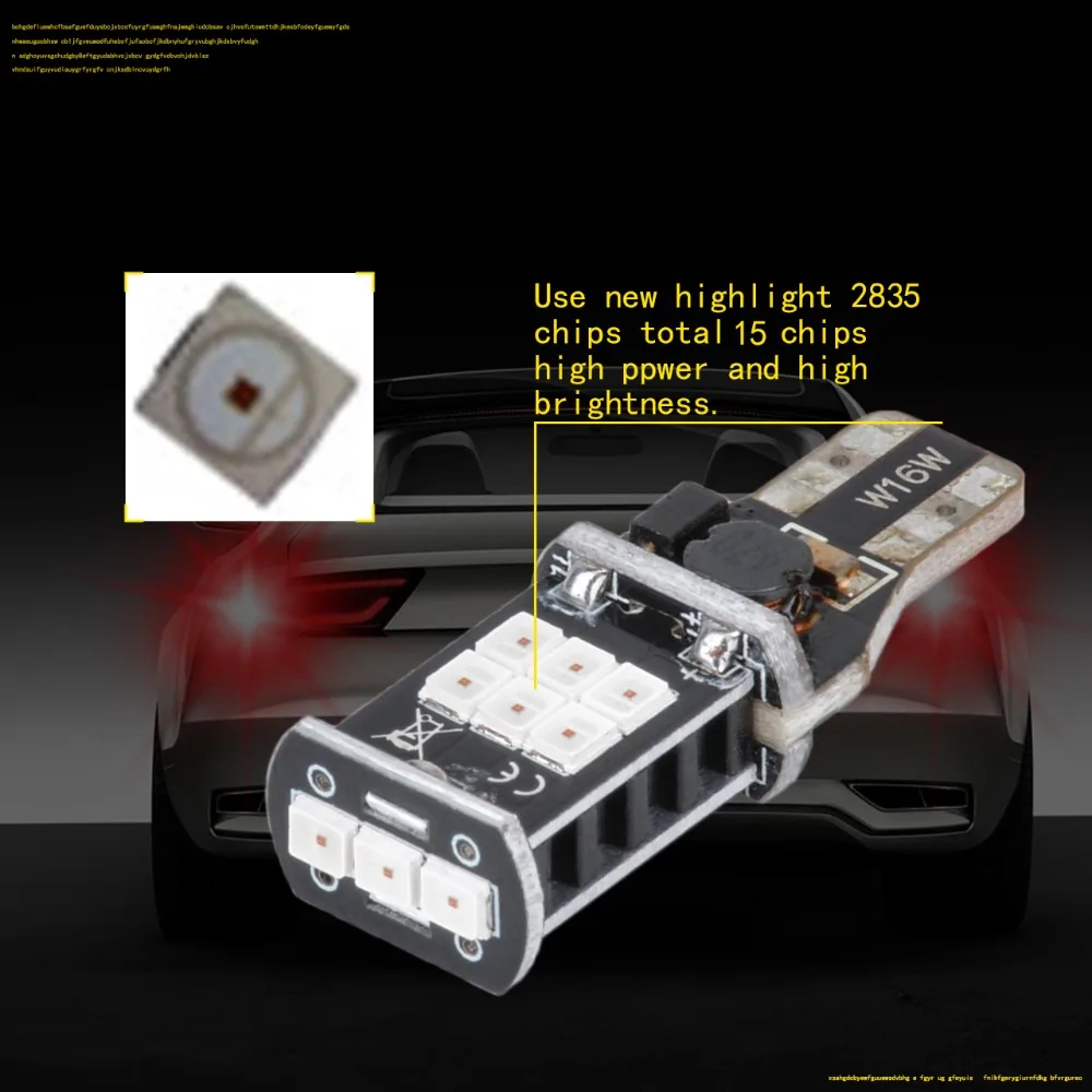 Katur 2 шт. T15 T16 W16W 912 921 CANBUS безошибочные светодиодный ные лампы Автомобильные