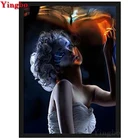 Алмазная 5d картина сделай сам, вышивка Фэнтези для женщин, 3d картина стразы, мозаика, полноразмерная, круглая, хобби ручная работа