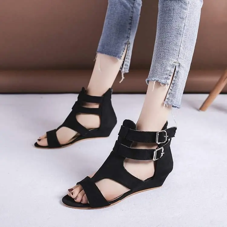 Fujin/женские сандалии больших размеров Новинка 2020 года Лидер продаж Модные