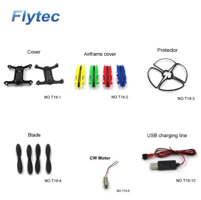 Flytec T18 набор запасных частей для Toylab X DRONE Racer Nano H817W RC гоночный Дрон|spare parts|racing dronedrone