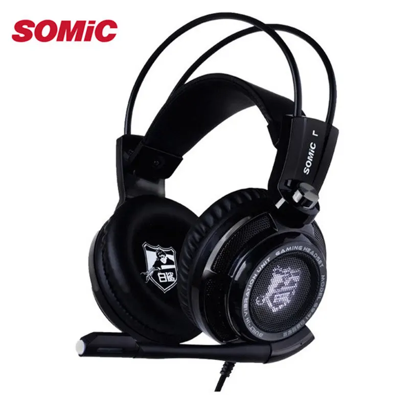 SOMIC G936 USB Проводные Игровые наушники 7,1 Виртуальная гарнитура с микрофоном для ПК для PS4 ENC шумоподавление многомодовый переключатель