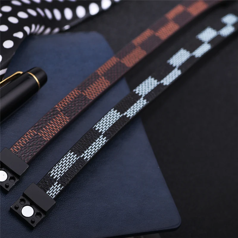 2019 новый модный мужской браслет из сплава с магнитной пряжкой