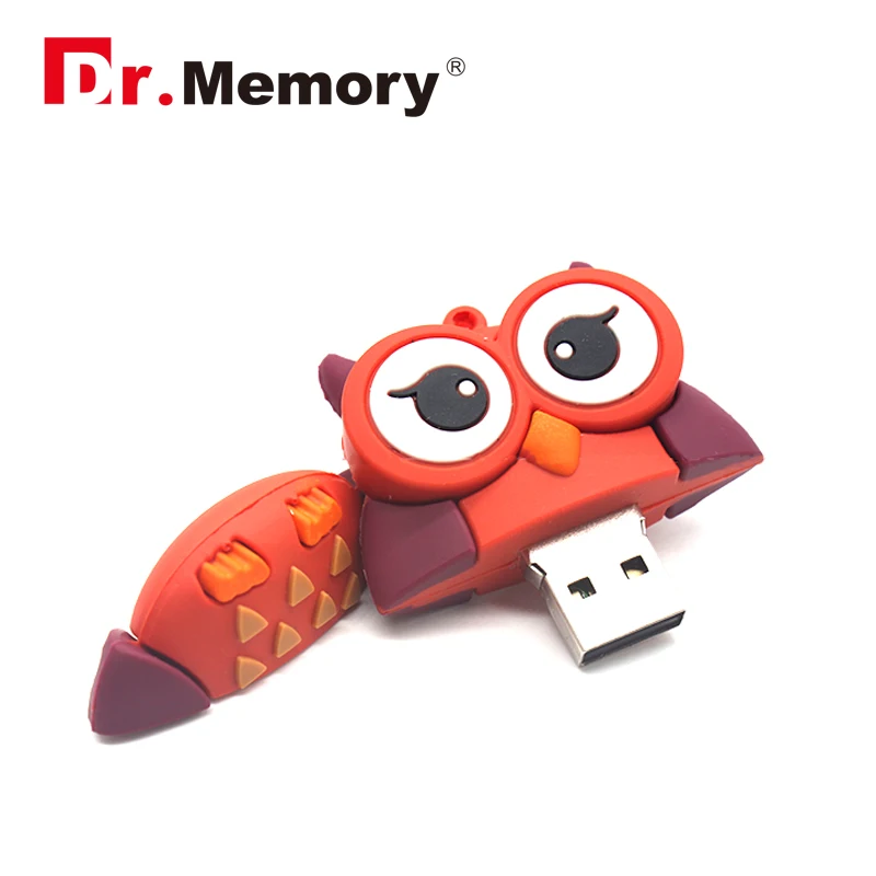 С рисунком Совы USB флеш накопитель 32 Гб мини милые Животные 4 ГБ 8 оперативной