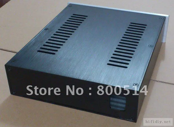 

2607 Full aluminum enclosure / preamp case /headohone amplifier chassis