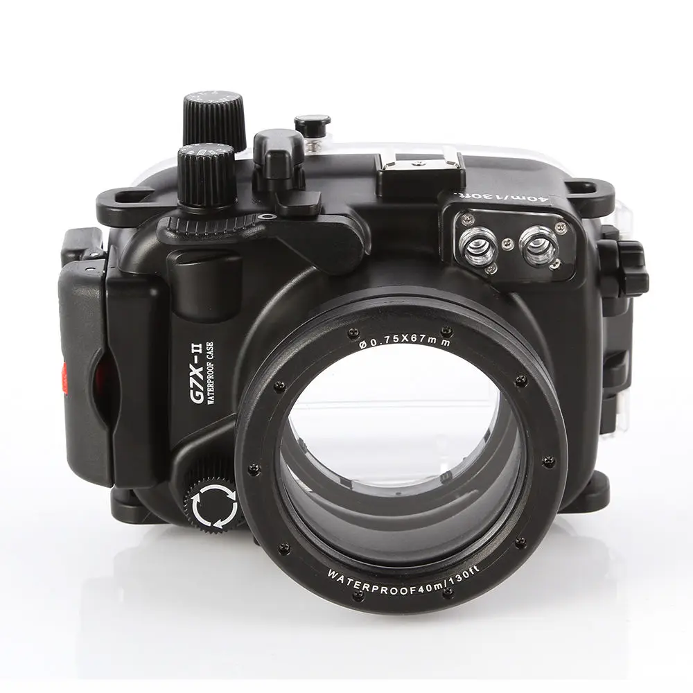 Водонепроницаемый защитный чехол для подводной съемки Canon PowerShot G7X Mark II 40