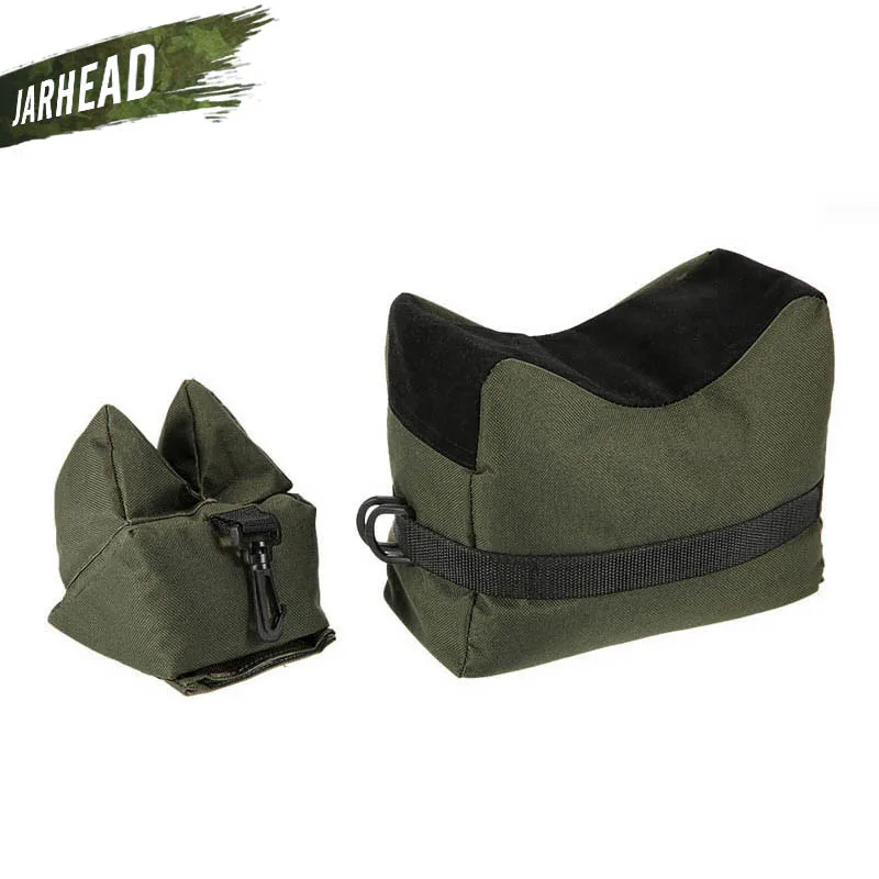 Sniper Targeting Sandbags Tactical Shooting Gun Front Rear Bag Rest Target Stand Rifle Support Sandbag Bench Hunting Accessories | Спорт и