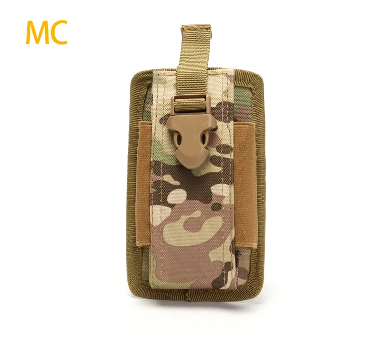 Светло-желтый Tactical Interphone Molle Pouch Case System Attachment Interphone Radio Hunting Bag Portable Walkie-talkie Outdoor Sports Bag - Цвет: Светло-желтый