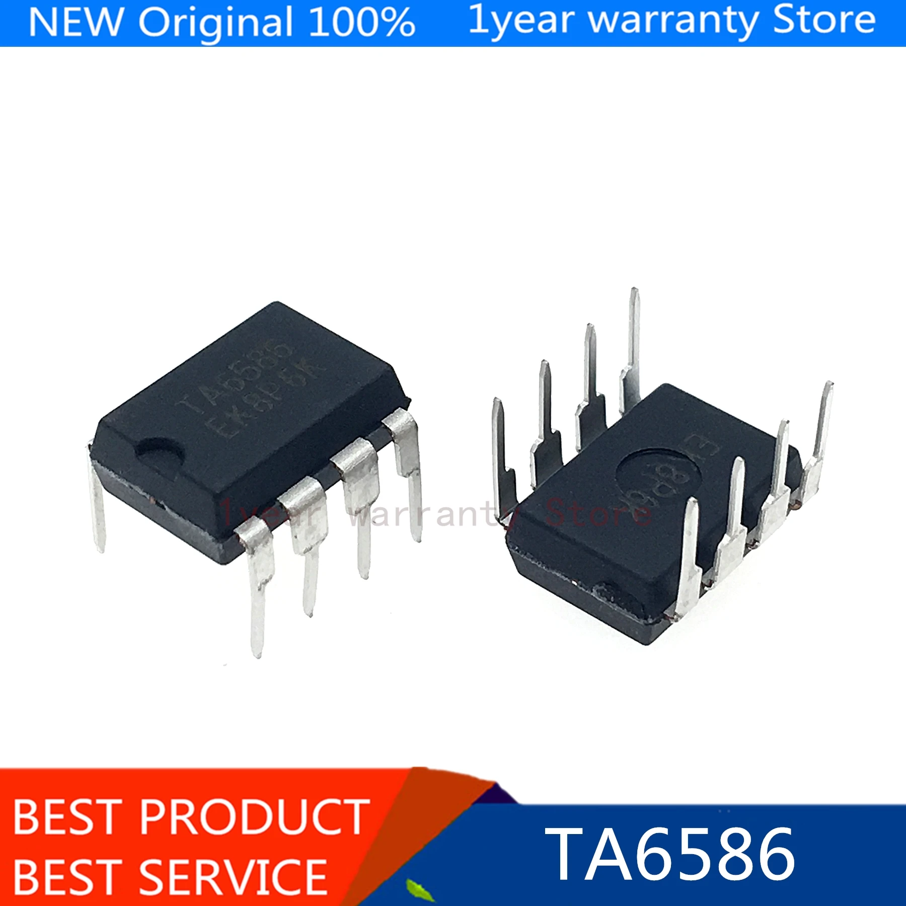 10 шт. TA6586 6586 DIP-8 драйвер двигателя IC