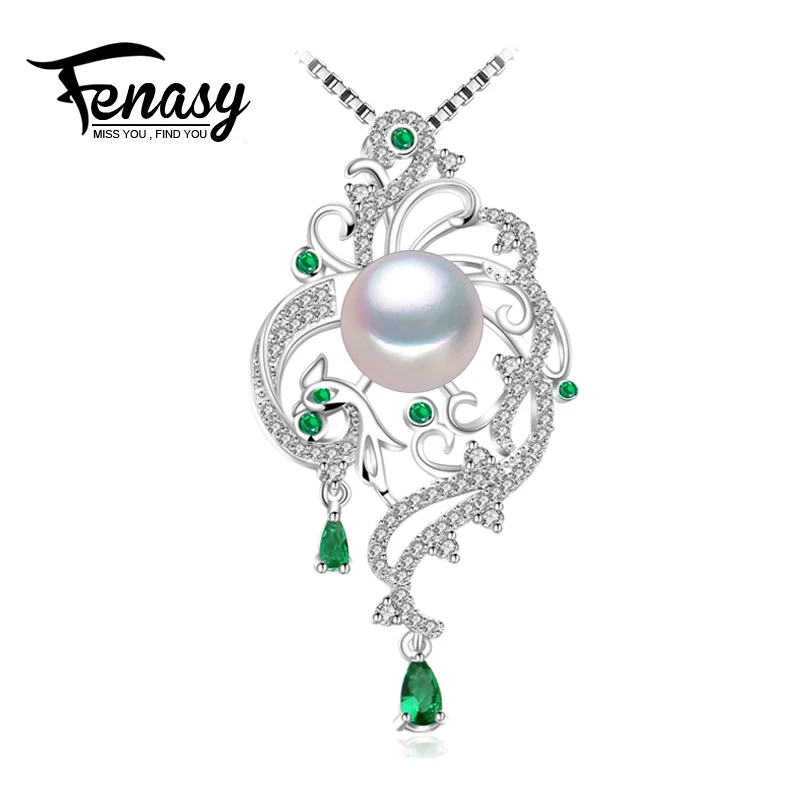 FENASY 925 Стерлинговое серебро ожерелье с Фениксом для женщин эффектное богемные