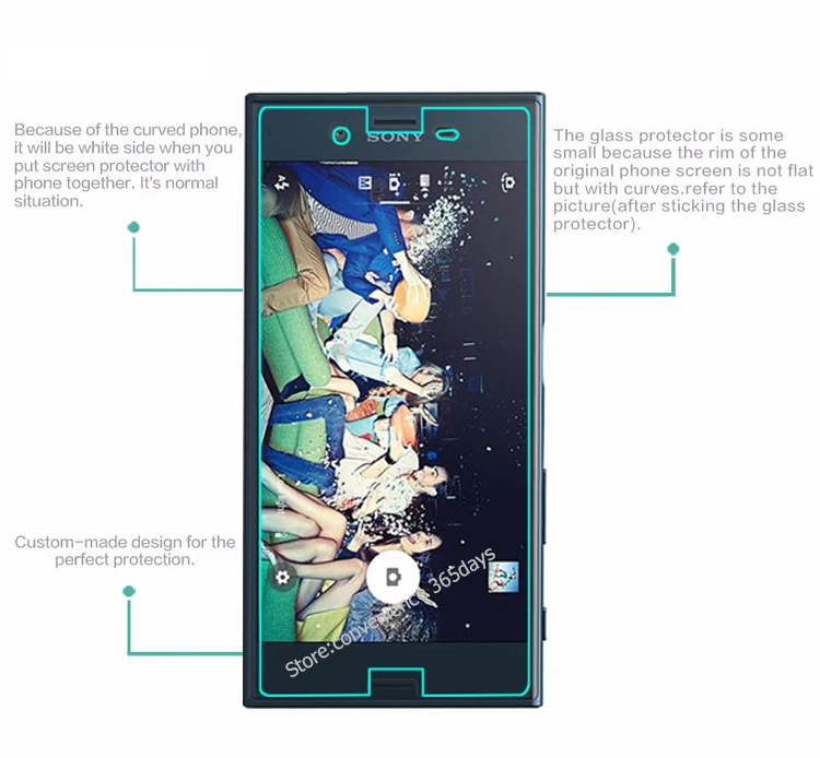 2 шт. для Sony Xperia XZ XZS закаленное стекло Защита экрана 9h защитная пленка на F8332 F8331 G8232