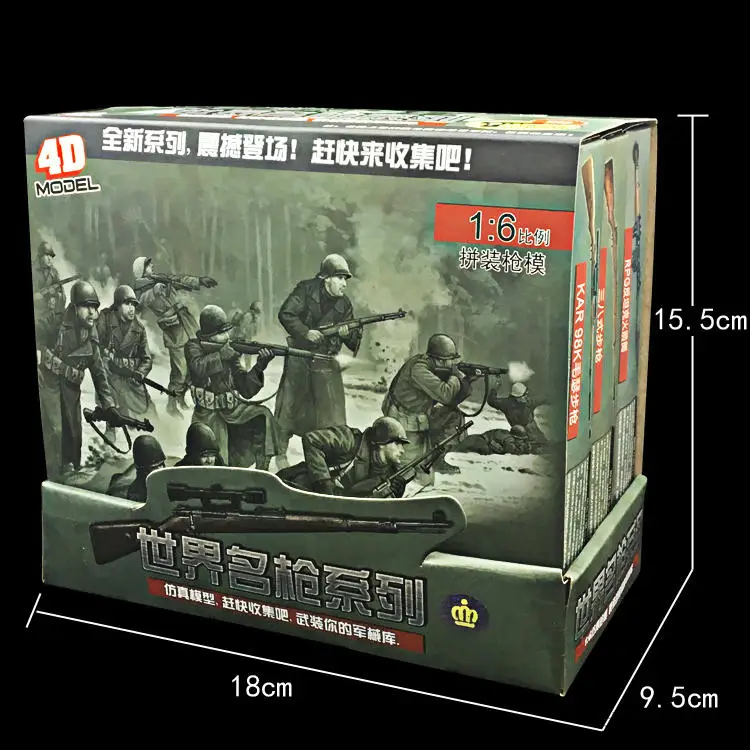 Estartek 1/6th 4D блок игрушки 1/6 Cross Fire Книги об оружии G43 SDT 40 RGP KAR98K CHEYTACM200 для детей
