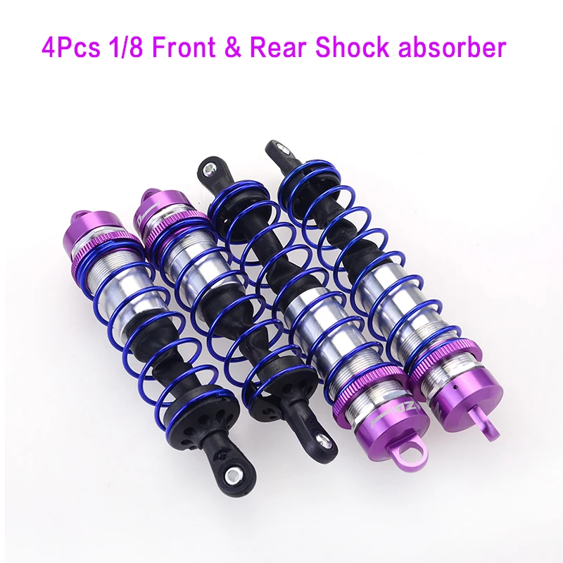 4 шт. 120 мм передний и 143 задний амортизатор Подвеска для 1/8 JLB HSP EM Racing DHK HPI DF модель
