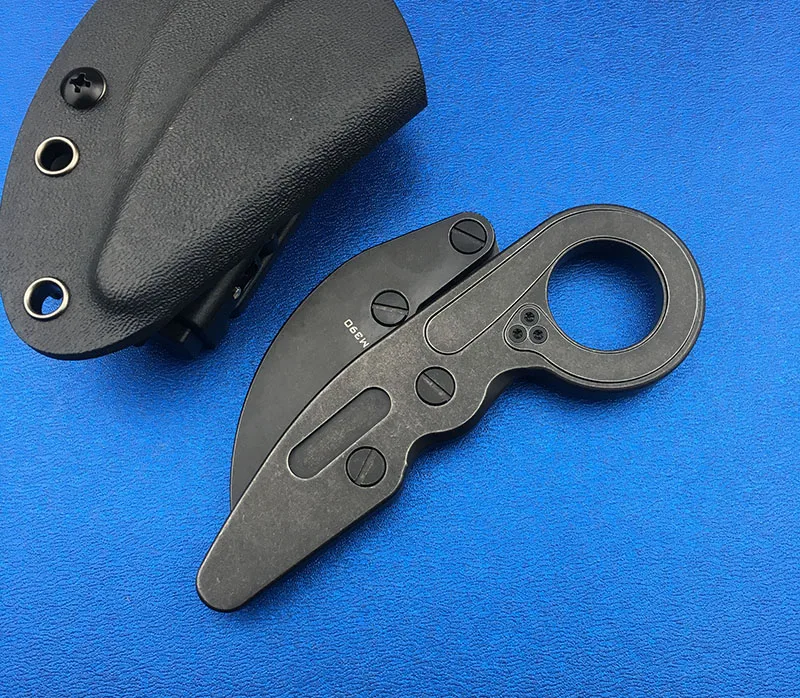 LEMIFSHE механический нож-коготь Caswell M390 с порошковым стальным лезвием+ стальная ручка для отдыха на природе, многоцелевой охотничий инструмент для повседневного использования