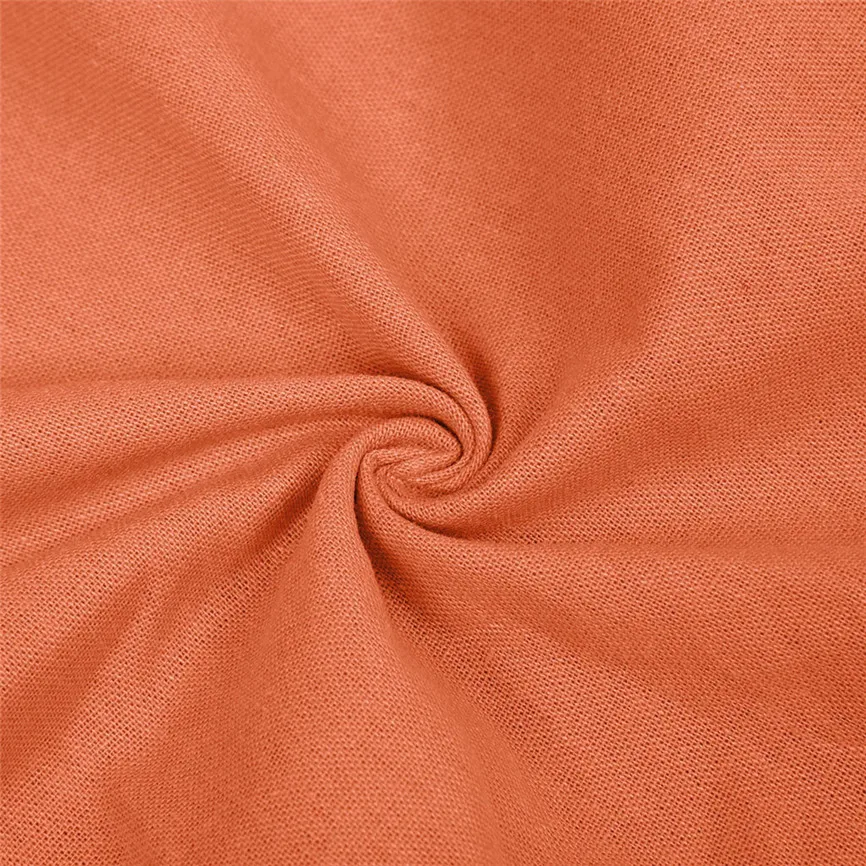 Femme Peplum Топ Blusas женский плюс размер длинный рукав хлопок лен v-образный вырез