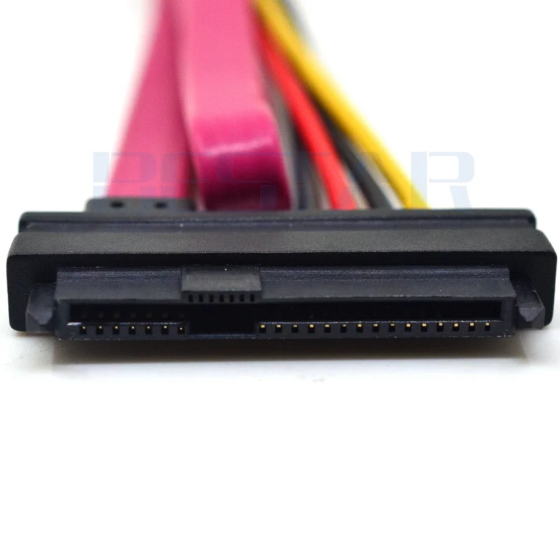 0 5 м двойной мощности ESATA до 7 + 15 pin SATA и большой 4-контактный кабель преобразования