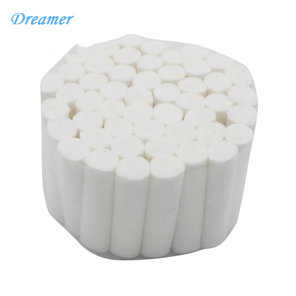 

Dental Hemostatic medical Cotton Swab Cotton Lap Roll Box Of Dental Materials Oral Supplies 1000pcs Teeth Whitening