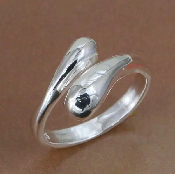 S R012 Бесплатная доставка оптовая продажа ювелирных изделий посеребренное кольцо