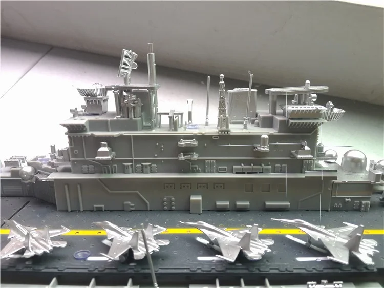 2 4G 1:350 радиоуправляемая большая Лодка США. Игрушечная модель штурмового корабля