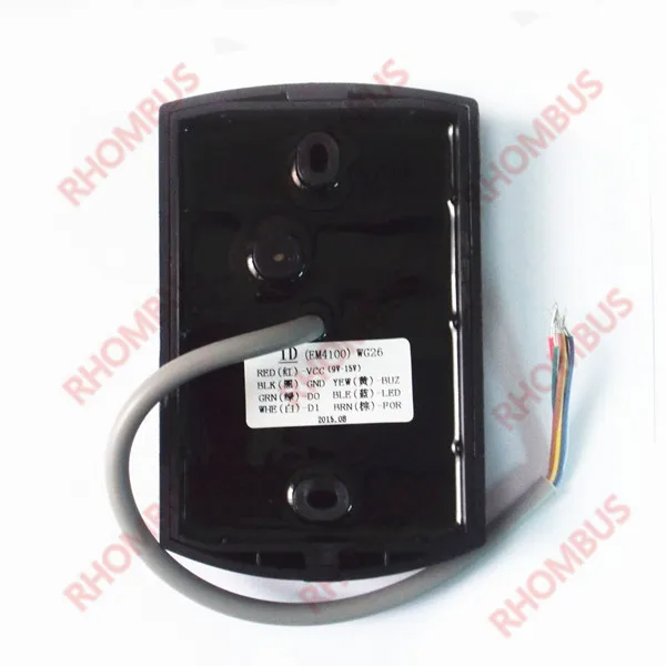 

New 13.56Mhz,wiegand26/34 dual Led 9V 12V epoxy packaged Reliable RF contactless MF1 IC card READER