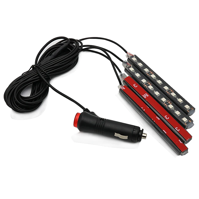 Кахане 4x9 Розовый Светодиодный автомобиль стиль интерьера напольная атмосфера