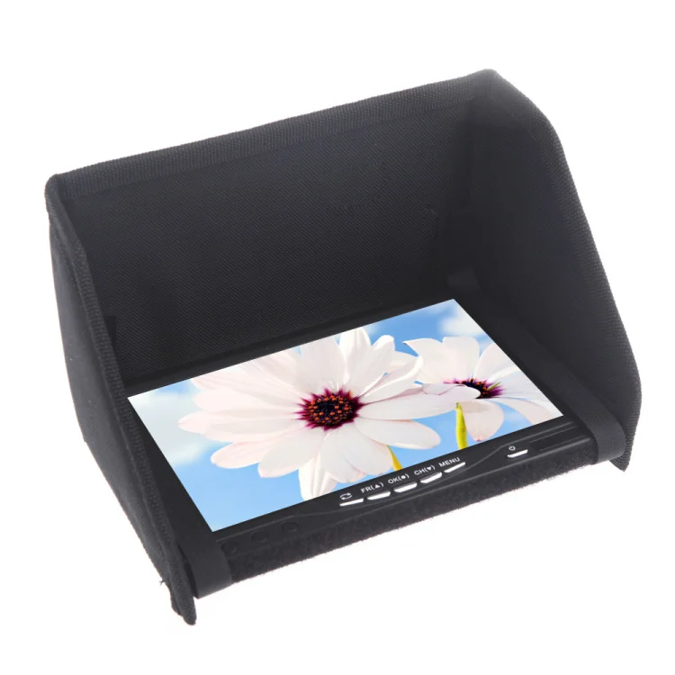 FPV-системы Мониторы видео Экран Защита от солнца Тень козырек 7 дюймов дисплея 8 TFT