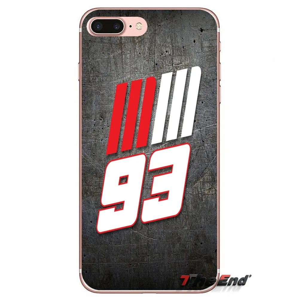 Марка Marc marquez Moto Gp 93 мягкий чехол из ТПУ с принтом &quotКапа для samsung Galaxy S2 S3 S4 S5 мини S6