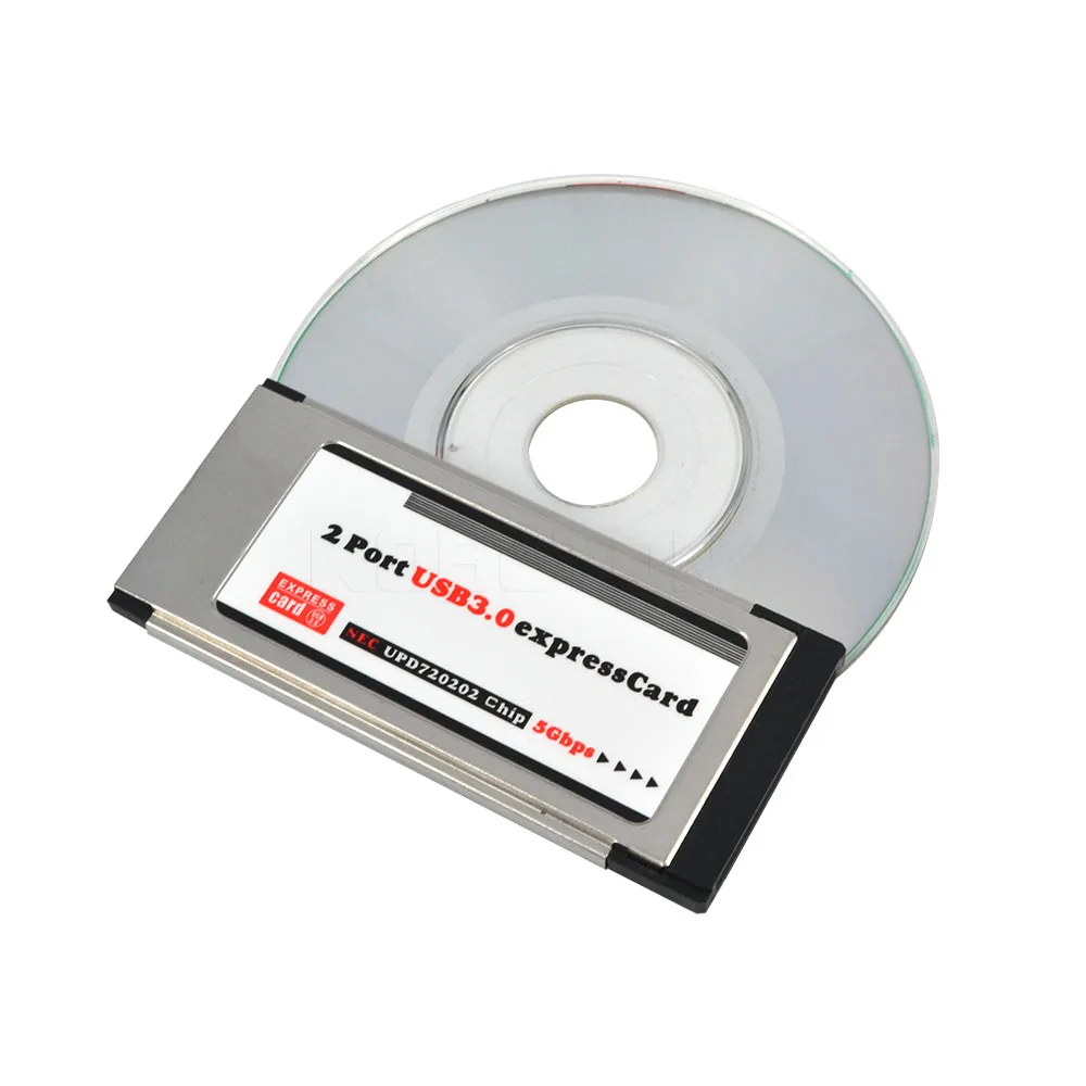 Kebidumei PCI экспресс карта на USB 3 0 Экспресс адаптер с 2 портами 34 мм конвертер 5 Гбит/с