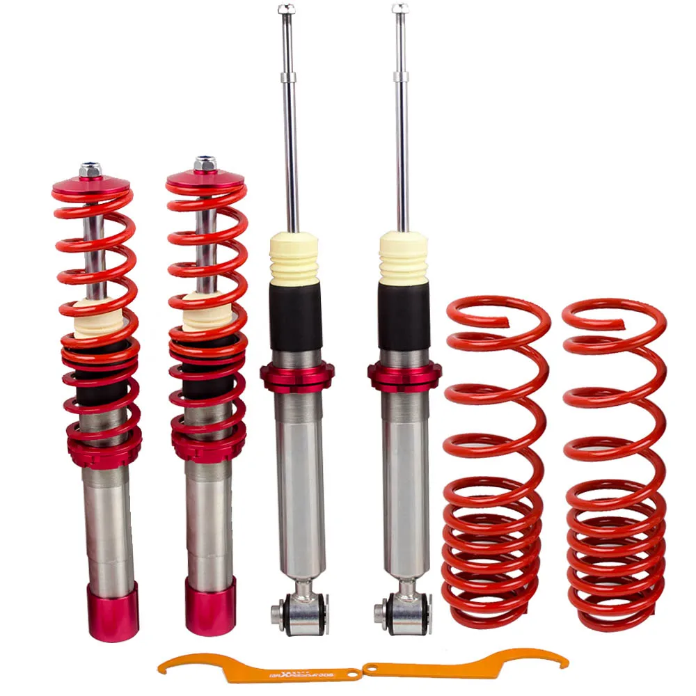 Полный комплект Coilover амортизирующие стойки подвески для BMW 5 серии E39 520i 523i 528i 530i