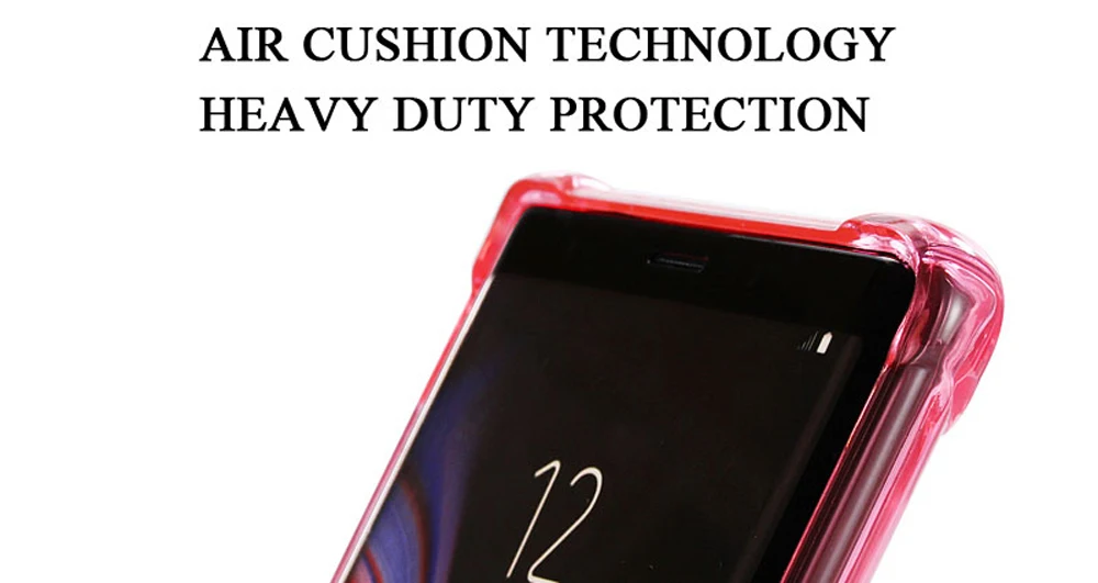 ITEUU Note9 Note8 воздушная подушка TPU PC противоударный чехол для samsung Galaxy Note 9 8 чехол s прозрачная задняя крышка противоударный