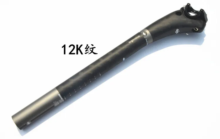 

WACAKO FULL Carbon Fiber Seat tube /MTB Seat Post/road bike seat tube/3K UD 12K weave 350mm