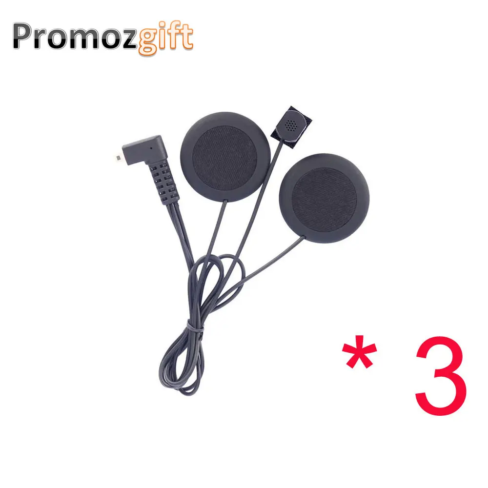 3 шт. мягкие наушники аксессуар для FDC-VB/TCOM-VB/TCOM-SC Moto Bluetooth колонки BT мотоцикл
