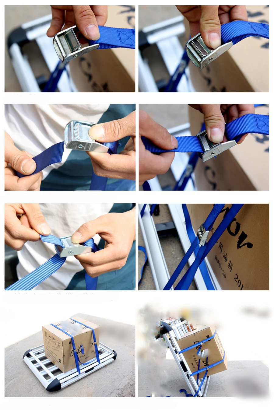 Ремень для багажа 5 метров в комплекте 2 см|car tension|ratchet tiestrap tie |