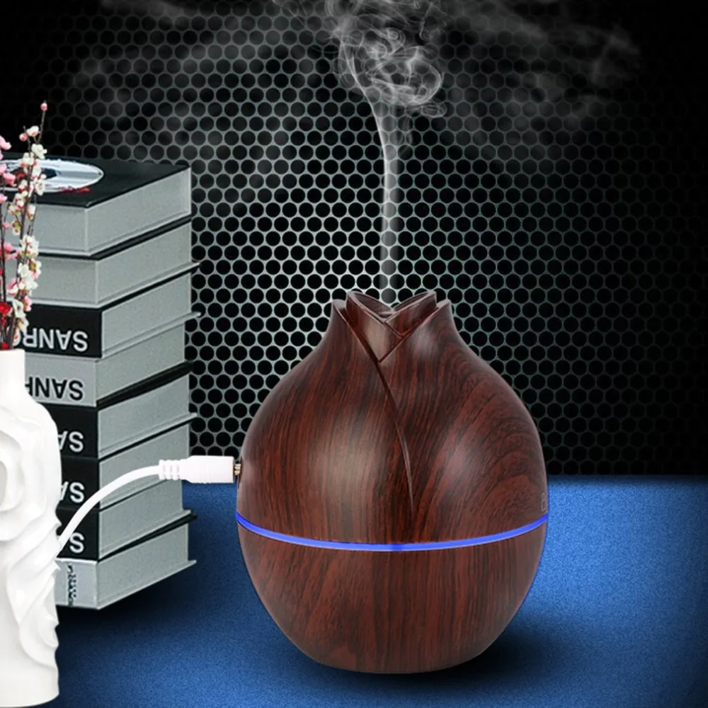 New Humidification Aromatherapy Machine Household Creative Flower Bud Humidifier Beautiful Wood Grain Aroma | Бытовая техника