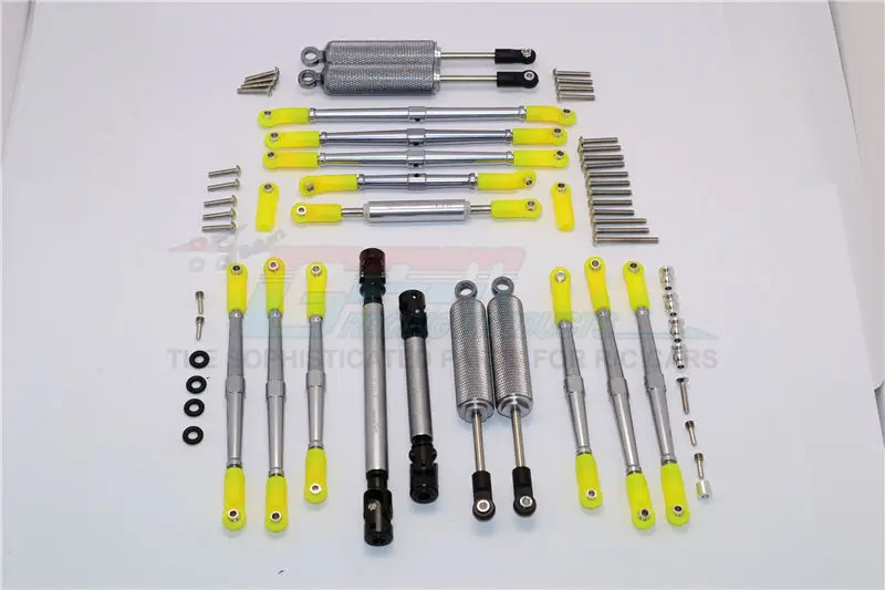 GPM RACING AXIAL SCX10 II AX90046 ALUMINIUM CHASSIS LIFT UP COMBO |