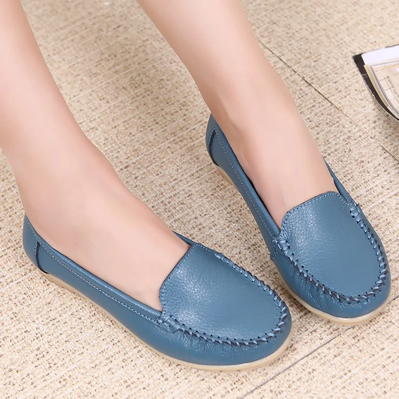 COWCOM распродажа Летние кожаные сандалии из воловьей кожи с отверстиями обувь на