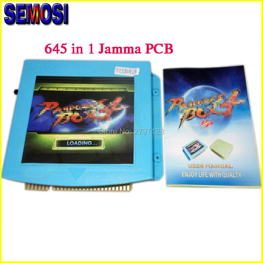 Игровая доска 4 VGA / CGA 645 в 1 /999 игровая настольная версия аркадная видеоарка Jamma