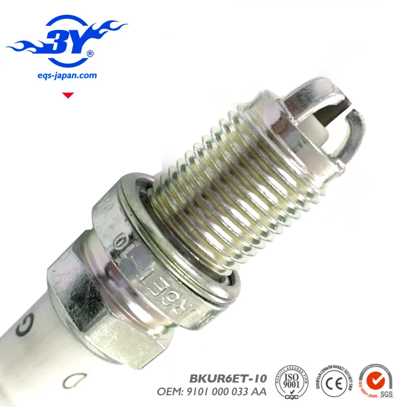 6 шт./лот. BKUR6ET-10 101 000 033 AA свечи зажигания для Audi 100 90 A4 A6 Benz C230 VW Beetle Golf Jetta BKU6ET10 |