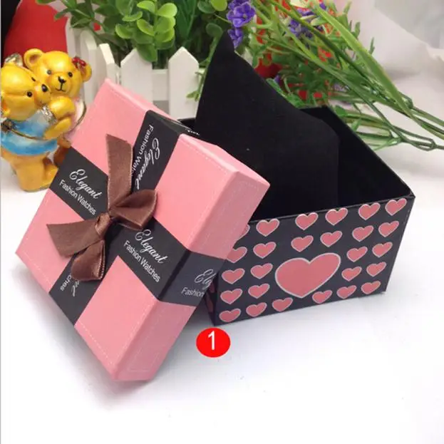 Коробка для часов Love 2018 кожаный подарок ювелирных изделий браслет коробка
