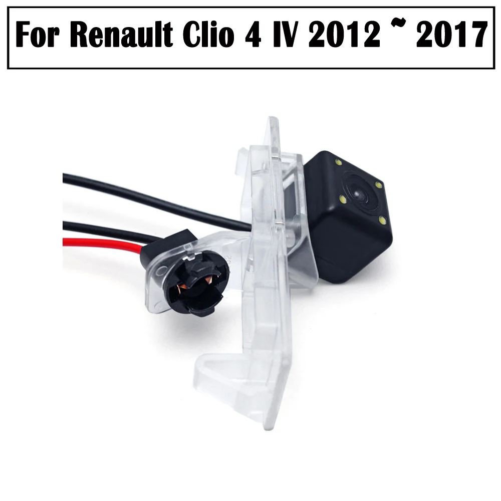 DIY камера заднего вида для Renault Clio 4 IV 2012~ номерной знак камера корпус комплект светильники кронштейн