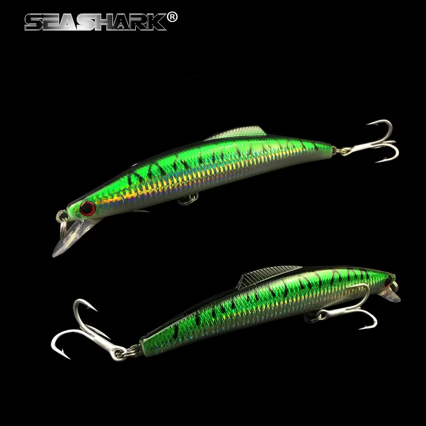 Minnow Fishing Lure Hard Plastic 1PCS 96g/20cm Big Crankbait Artificial Bait Peche Bass Trolling Pike Carp lures Accessories | Спорт и