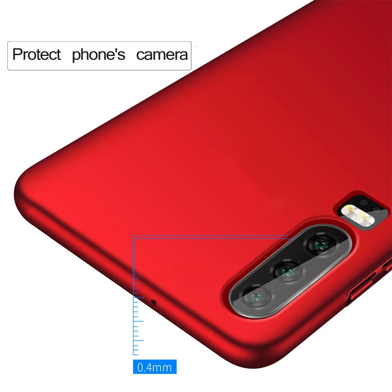 Для Huawei P30 Pro чехол Mofi для Lite жесткая задняя крышка из ПК Одноцветный тонкий