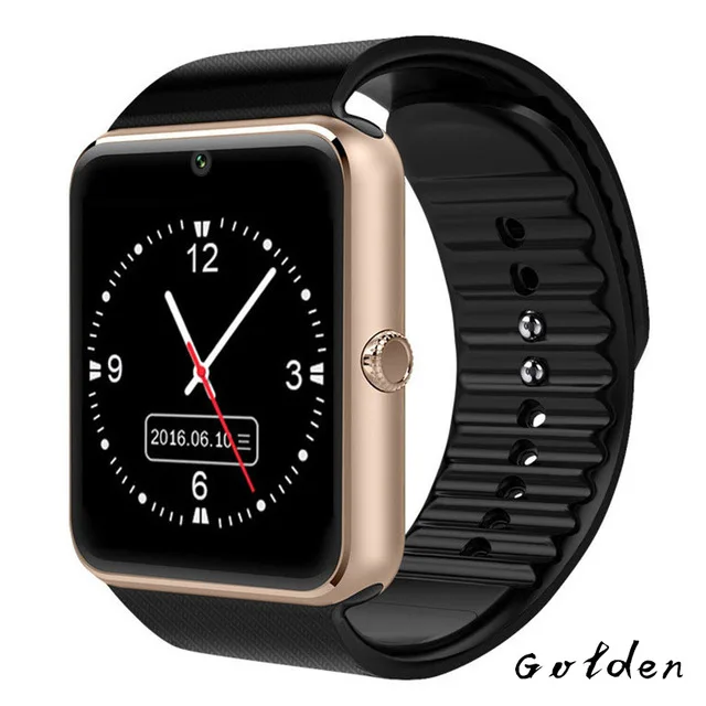 Black Rose Gold HIXANNY Uhr синхронизация уведомления Stepcounter Push Nachricht поддержка Sim Karte Bluetooth подключение Android телефон умные часы - Цвет: Black Rose Gold