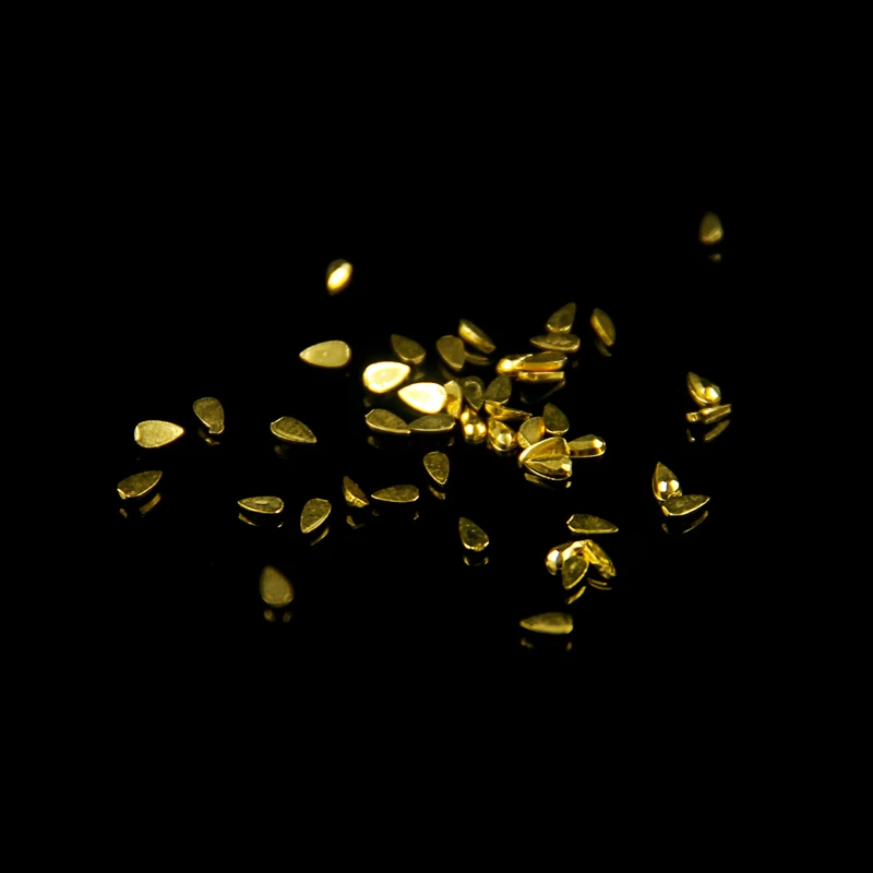 1500 шт, 4 формы, украшения для дизайна ногтей, блестящие 3d Золотые украшения для ногтей, стразы, аксессуары и инструменты для маникюра#5